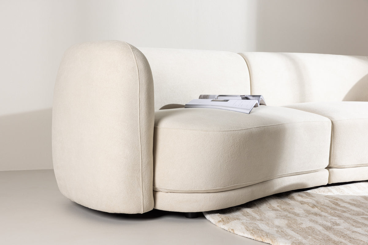 Venture Design Cielo 3-sits soffor Vit