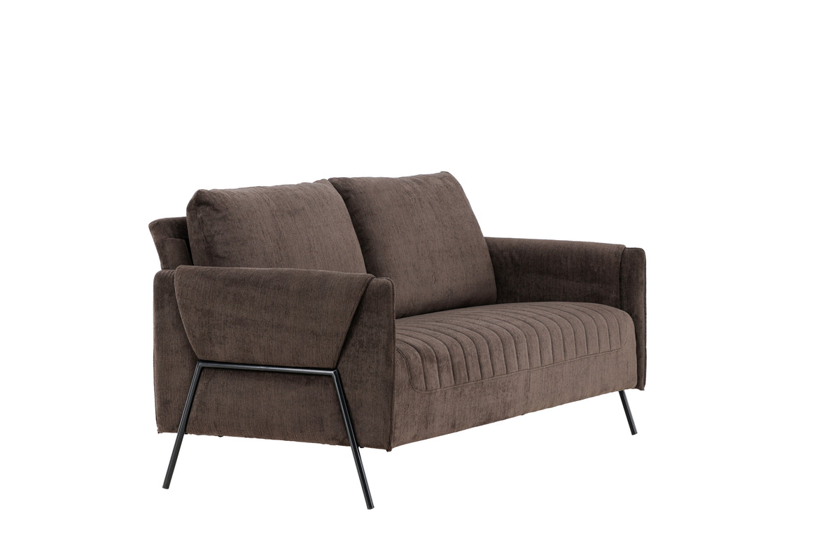 Venture Design Indigo 2-sits soffor Brun