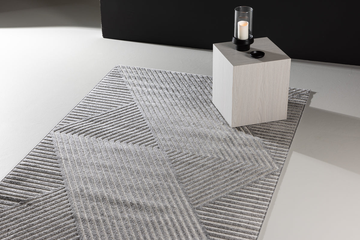 Venture Design Aron Rektangulära Mattor 230 x 160 Grå