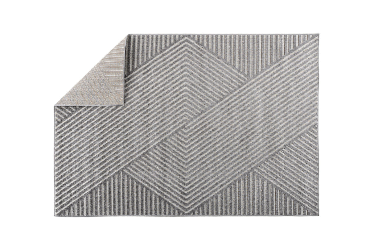 Venture Design Aron Rektangulära Mattor 230 x 160 Grå