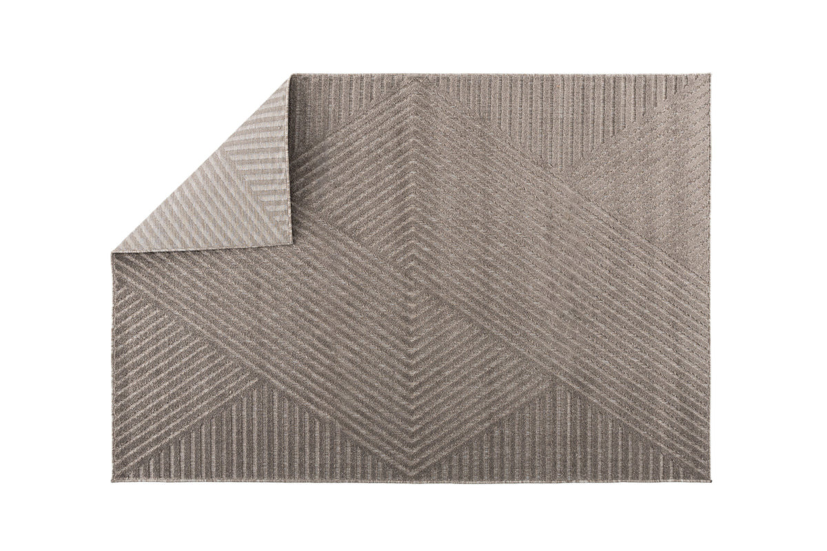 Venture Design Aron Rektangulära Mattor 340 x 240 Brun