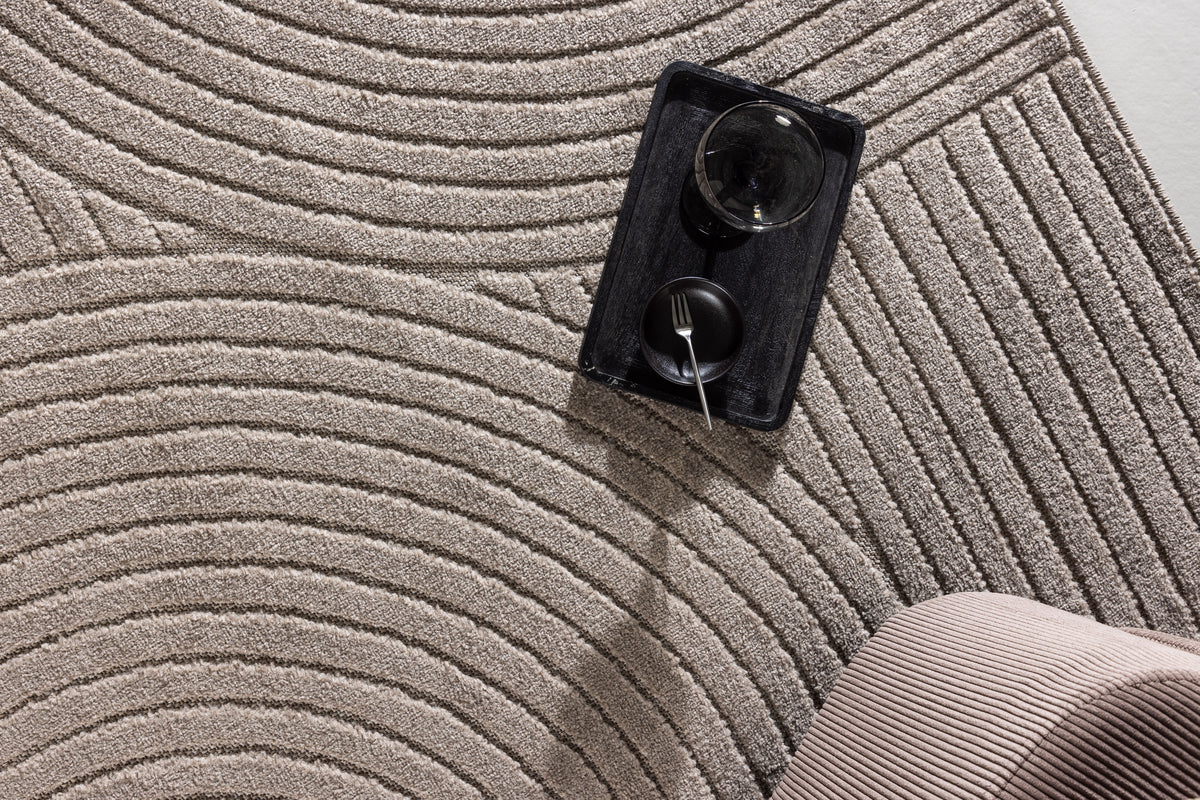 Venture Design Vince Rektangulära Mattor 340 x 240 Brun