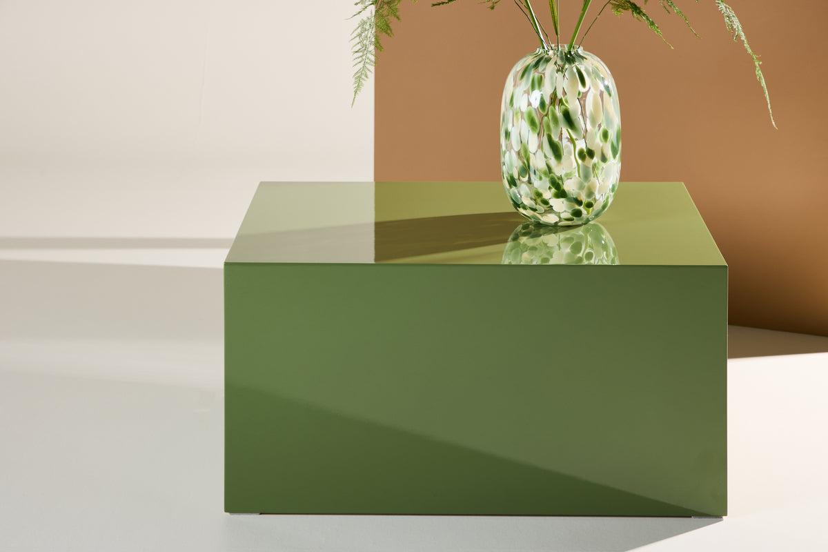 Venture Design York Soffbord 80 x 60 Mörkgrön
