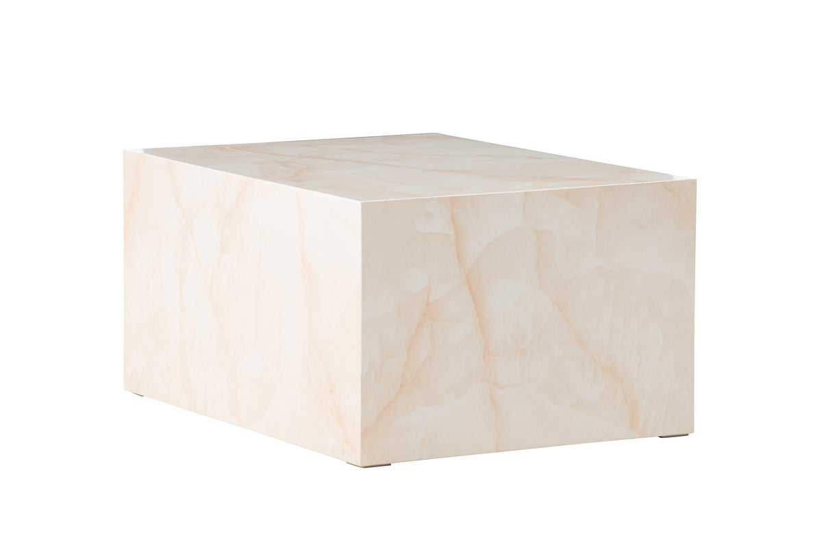 Venture Design York Soffbord 80 x 60 Ljusgul