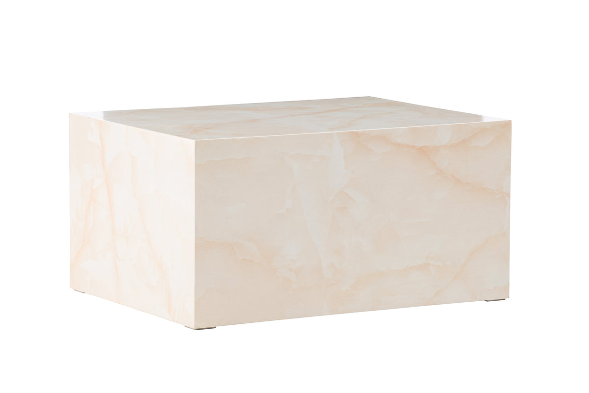Venture Design York Soffbord 80 x 60 Ljusgul