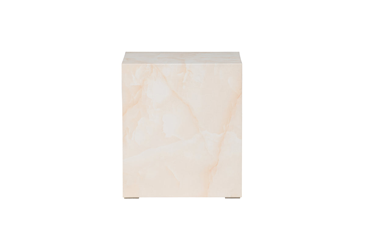 Venture Design York Soffbord 40 x 40 Ljusgul