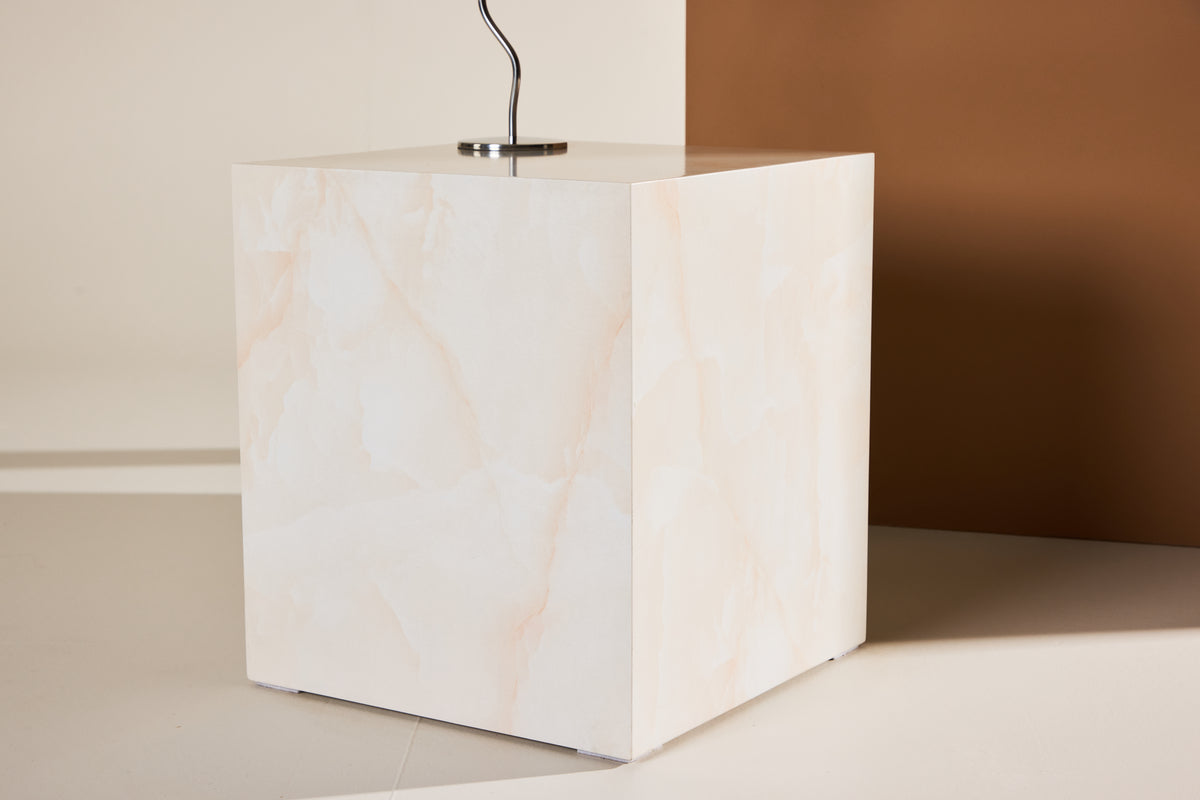 Venture Design York Soffbord 40 x 40 Ljusgul