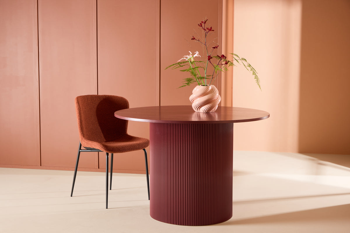 Venture Design Lenox Runda Matbord ⌀110 Vinröd