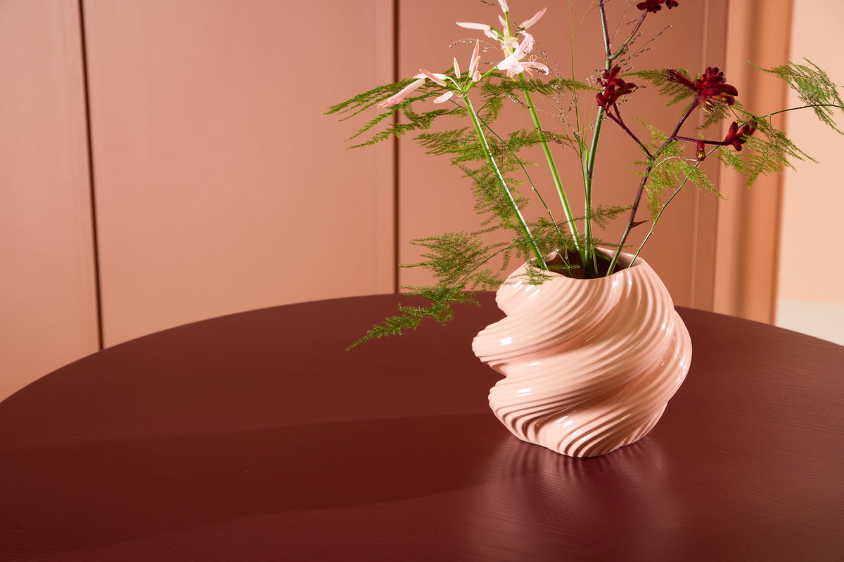 Venture Design Lenox Runda Matbord ⌀110 Vinröd