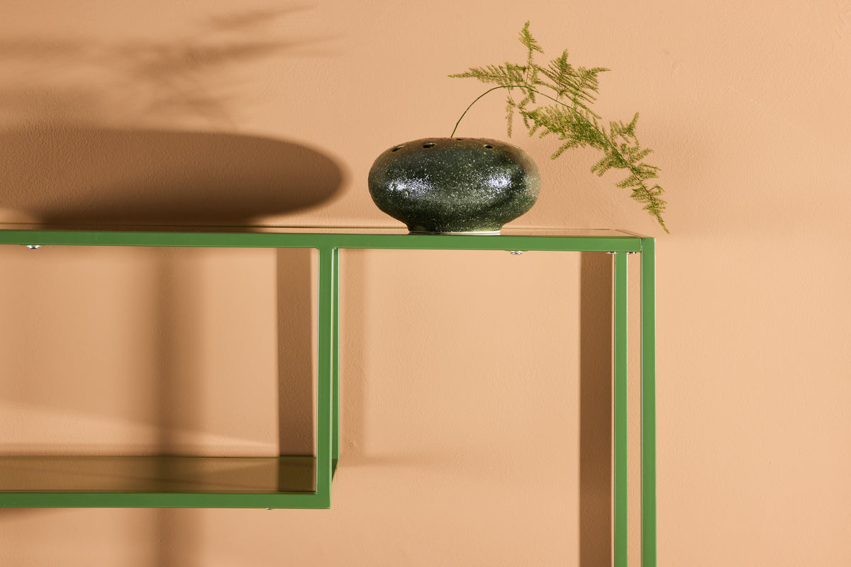 Venture Design Staal Hyllor 80 x 26 x 164 Grön