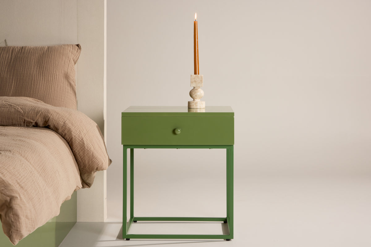 Venture Design Bakal Sängbord 41 x 41 Grön