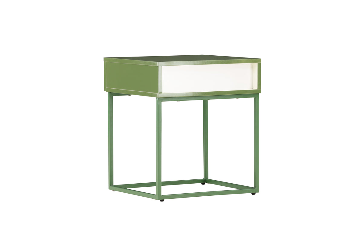 Venture Design Bakal Sängbord 41 x 41 Grön