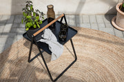 Venture Design Clarin Sidobord 43 x 43 Svart