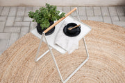 Venture Design Clarin Sidobord 43 x 43 Beige