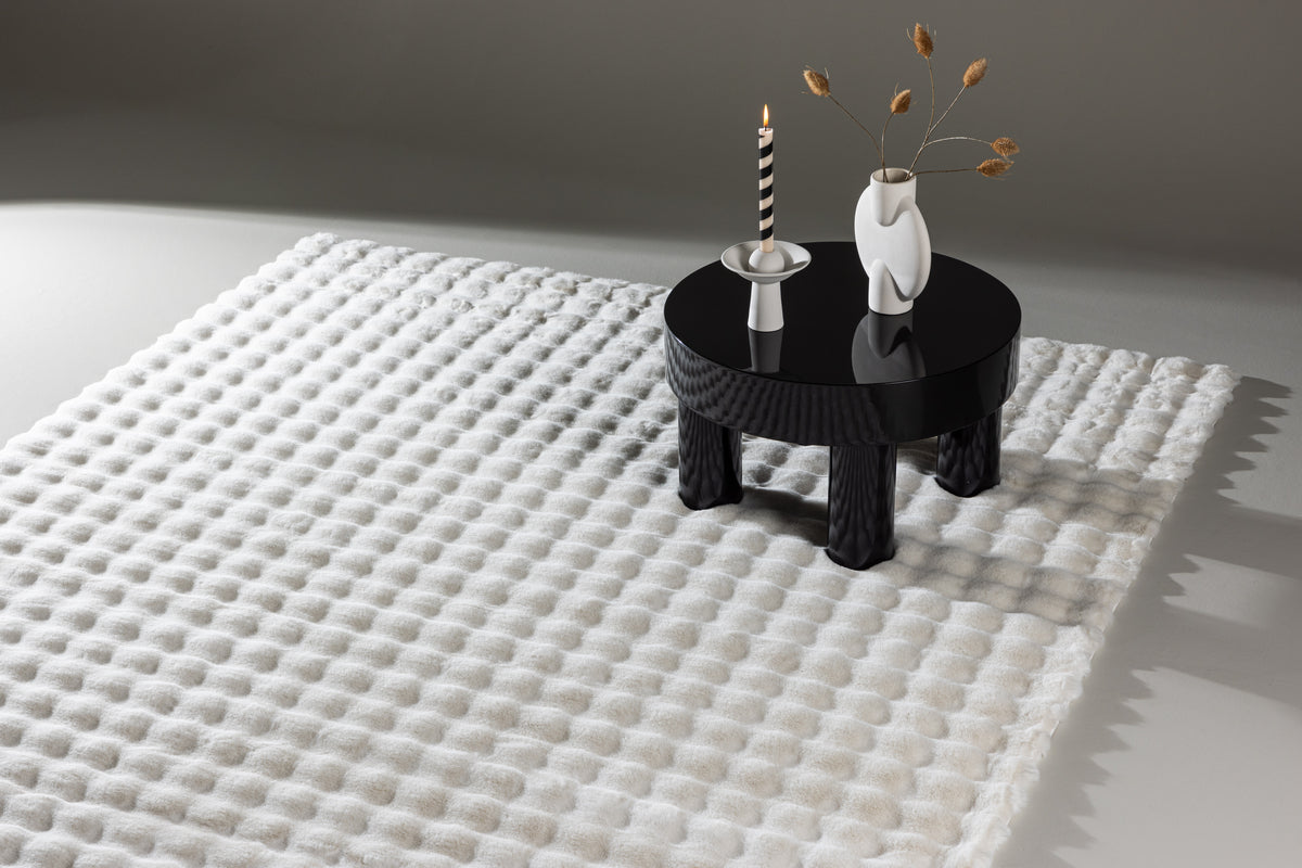 Venture Design Novis Rektangulära Mattor 290 × 200 Vit