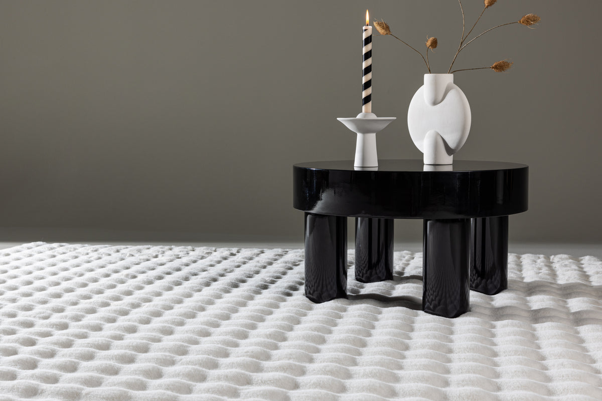 Venture Design Novis Rektangulära Mattor 290 × 200 Vit