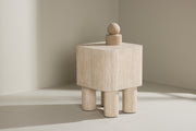 Venture Design Klirou Sidobord 40 x 40 Beige