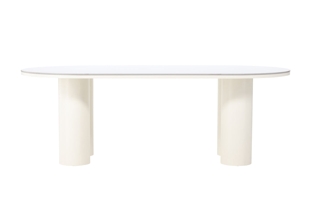 Venture Design Havstenssund Rektangulära Matbord 220 x 110 Vit