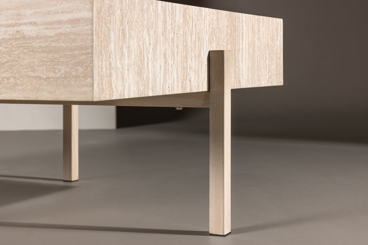 Venture Design Vadholmen Soffbord 126 x 82 Vitputsad
