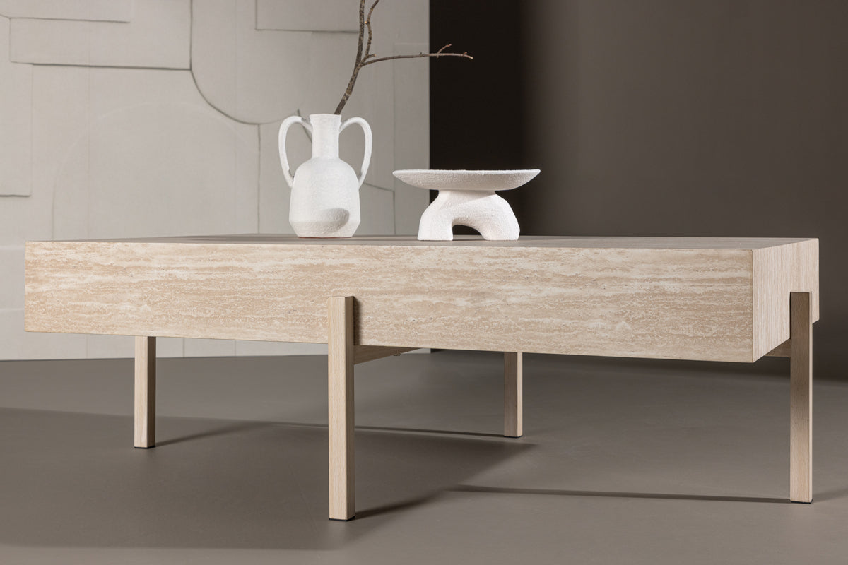 Venture Design Vadholmen Soffbord 126 x 82 Vitputsad