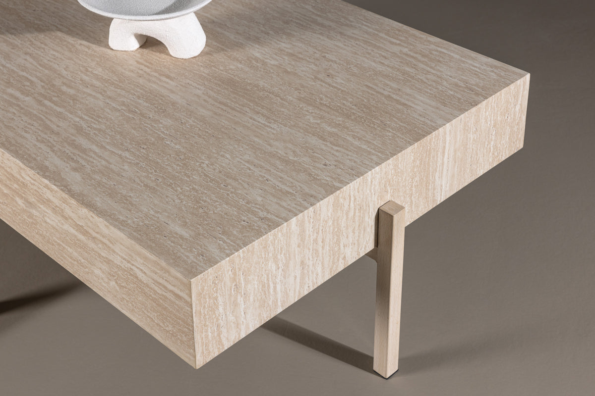 Venture Design Vadholmen Soffbord 126 x 82 Vitputsad