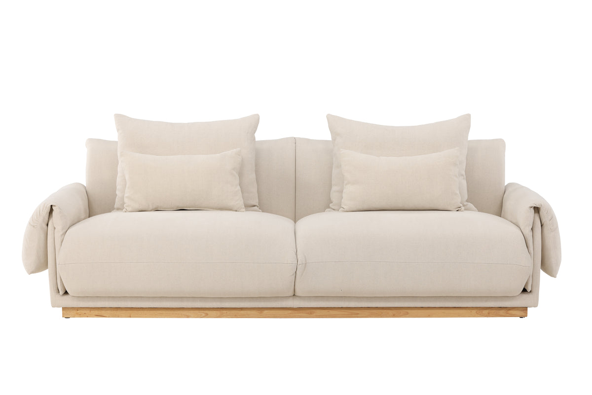 Venture Design Mollösund 3-sits soffor Beige