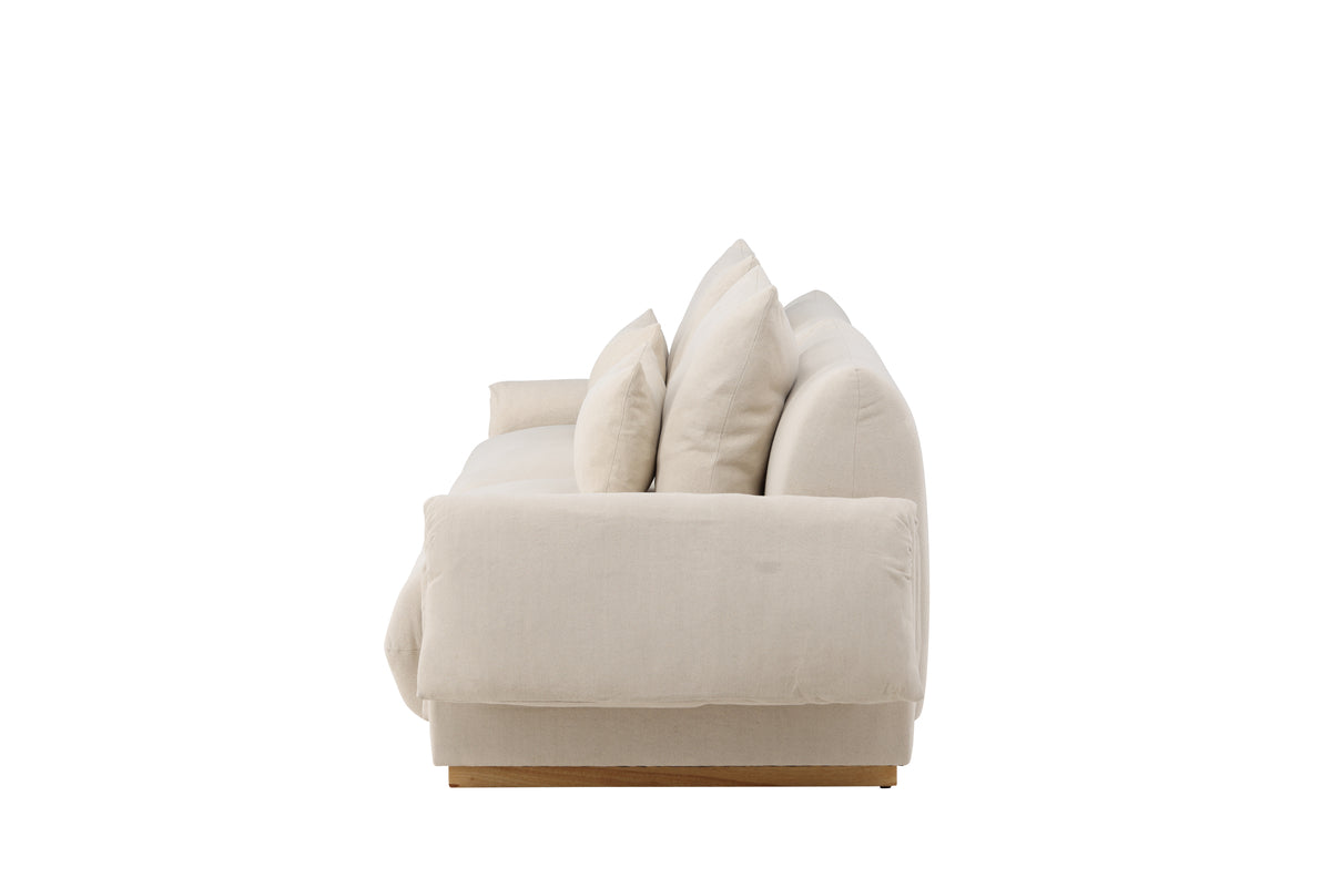 Venture Design Mollösund 3-sits soffor Beige