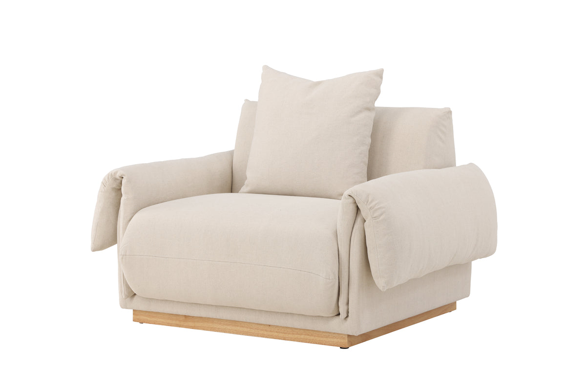 Venture Design Mollösund Fåtöljer Beige