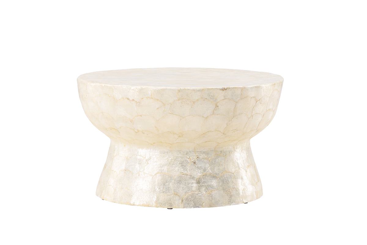 Venture Design Sandön Soffbord ⌀70 Beige
