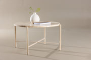 Venture Design Sandhamn Soffbord ⌀70 Beige