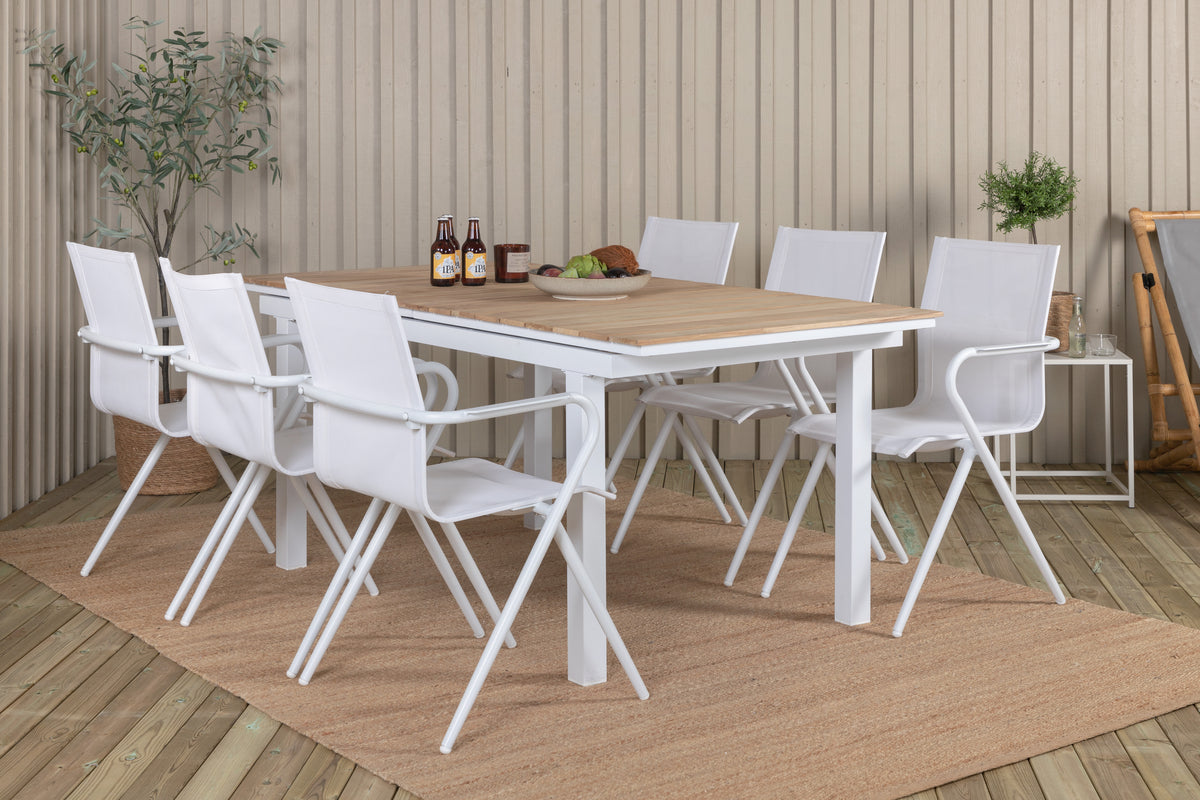 Venture Design Mexico Rektangulära Matbord 180 x 90 Natur