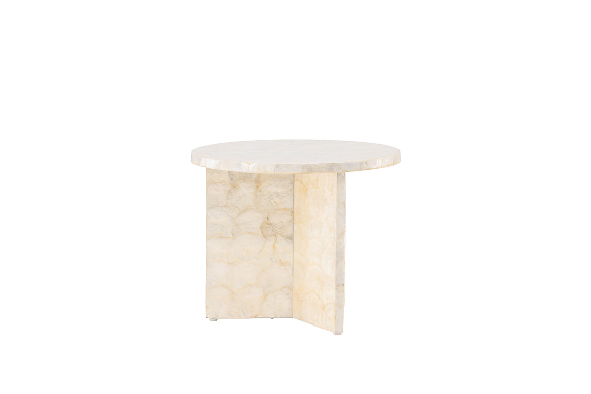 Venture Design Smögen Soffbord ⌀40 Beige
