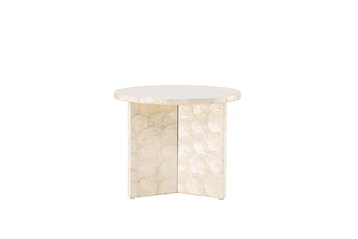 Venture Design Smögen Soffbord ⌀40 Beige