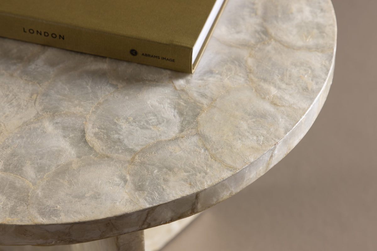 Venture Design Smögen Soffbord ⌀40 Beige