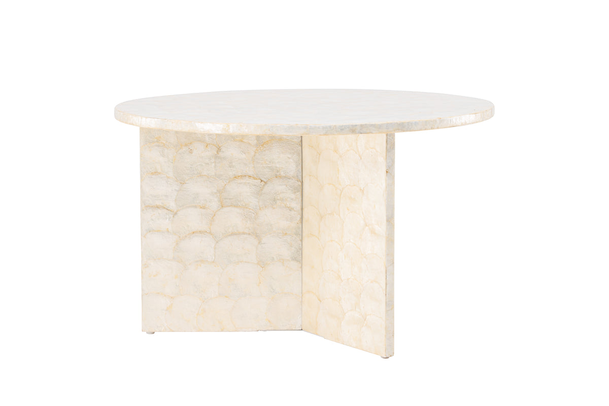 Venture Design Smögen Soffbord ⌀70 Beige