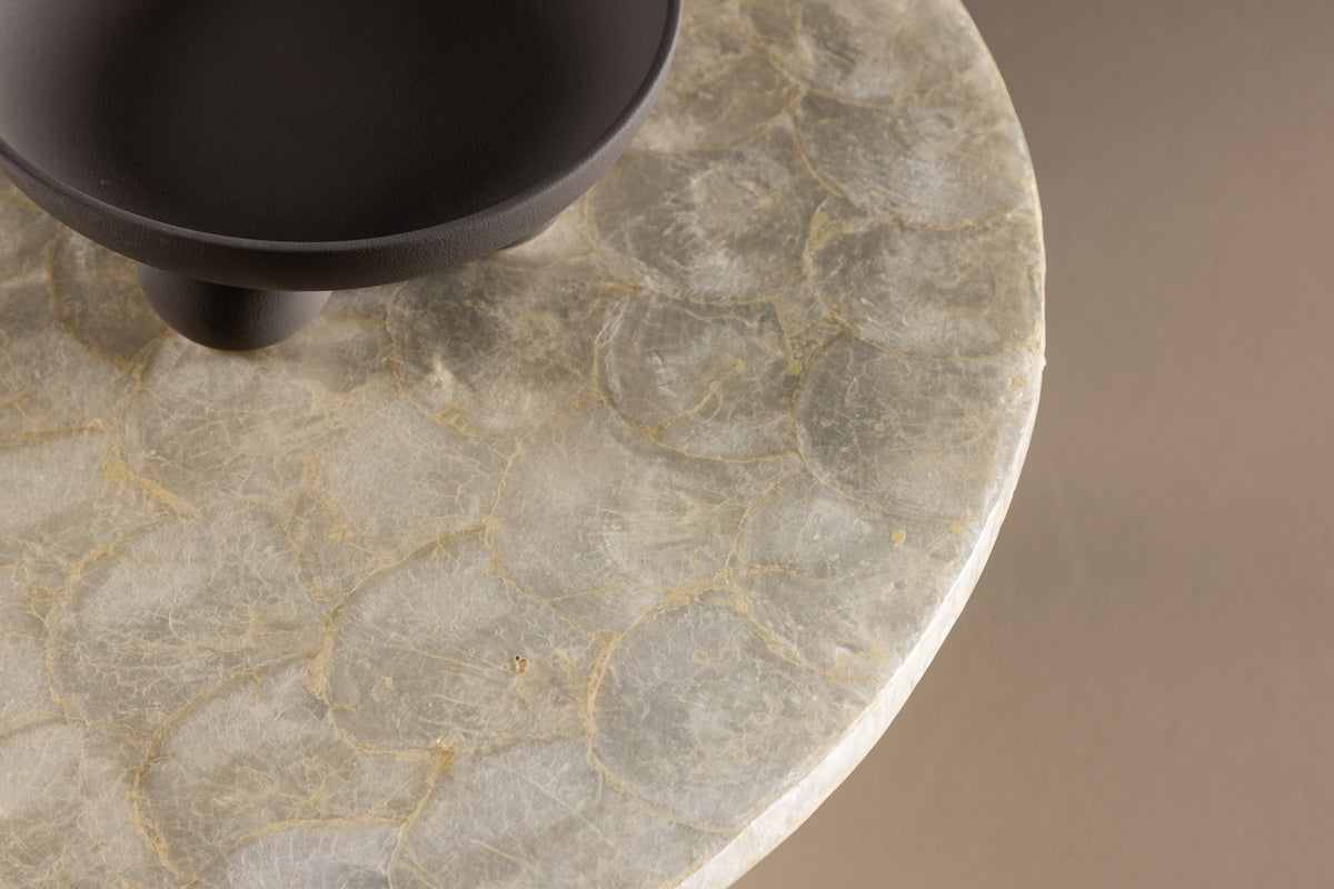 Venture Design Smögen Soffbord ⌀70 Beige