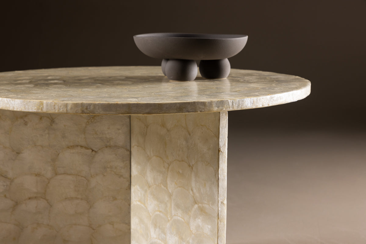 Venture Design Smögen Soffbord ⌀70 Beige