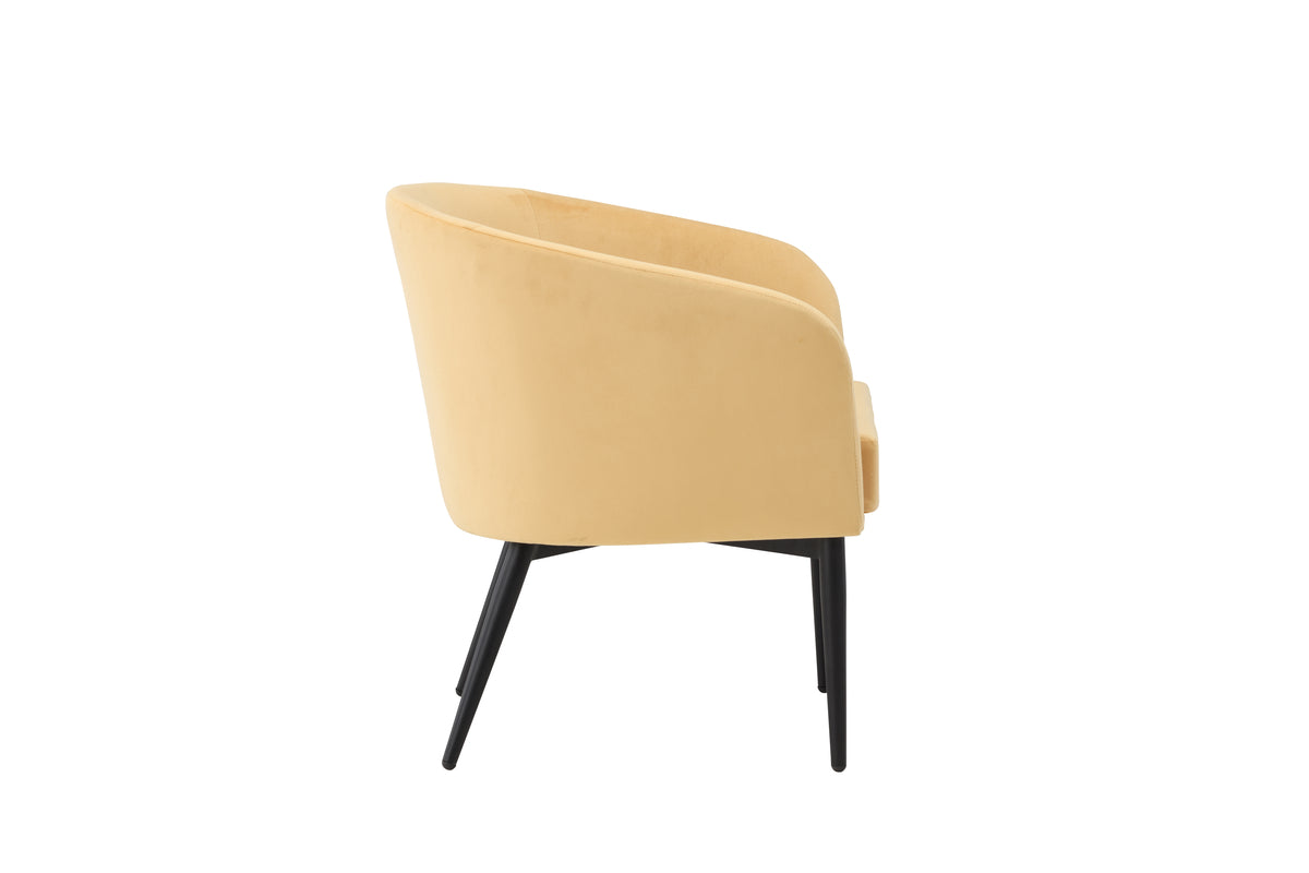 Venture Design Fluffy Fåtöljer Gul