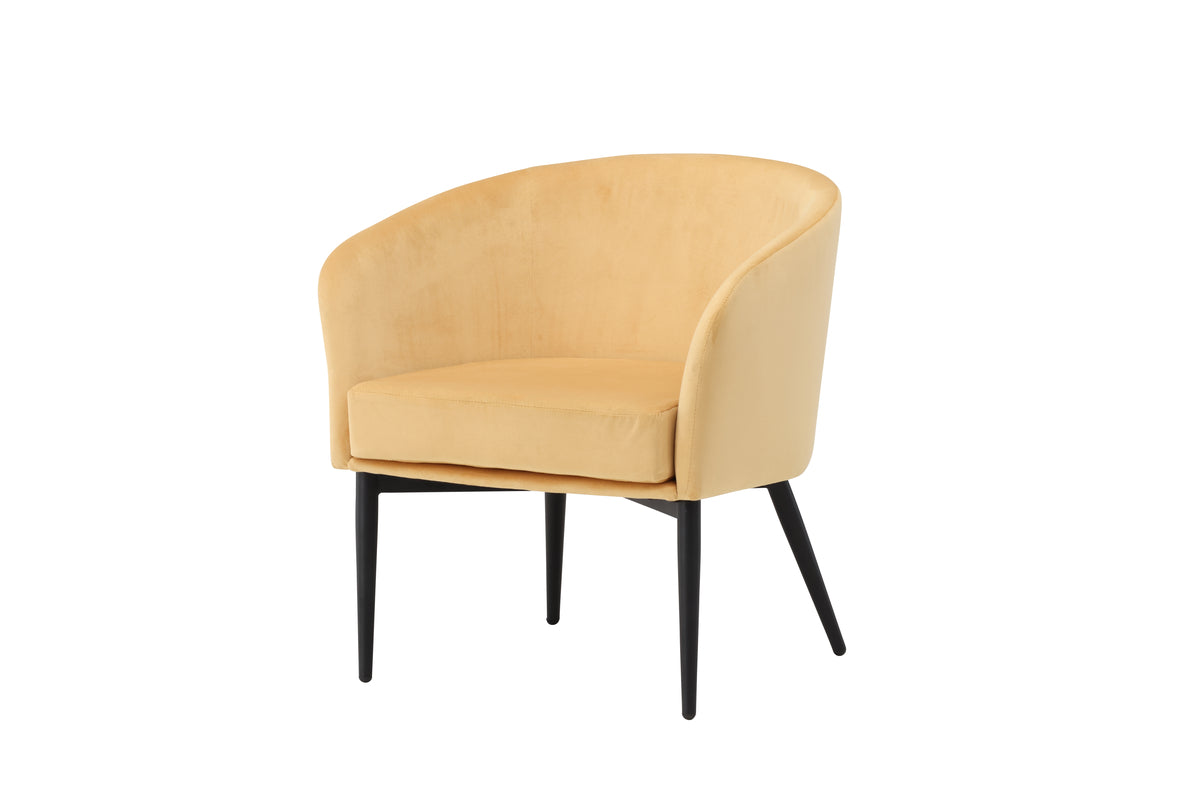 Venture Design Fluffy Fåtöljer Gul