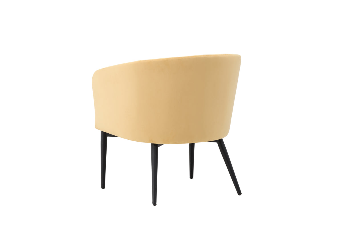 Venture Design Fluffy Fåtöljer Gul