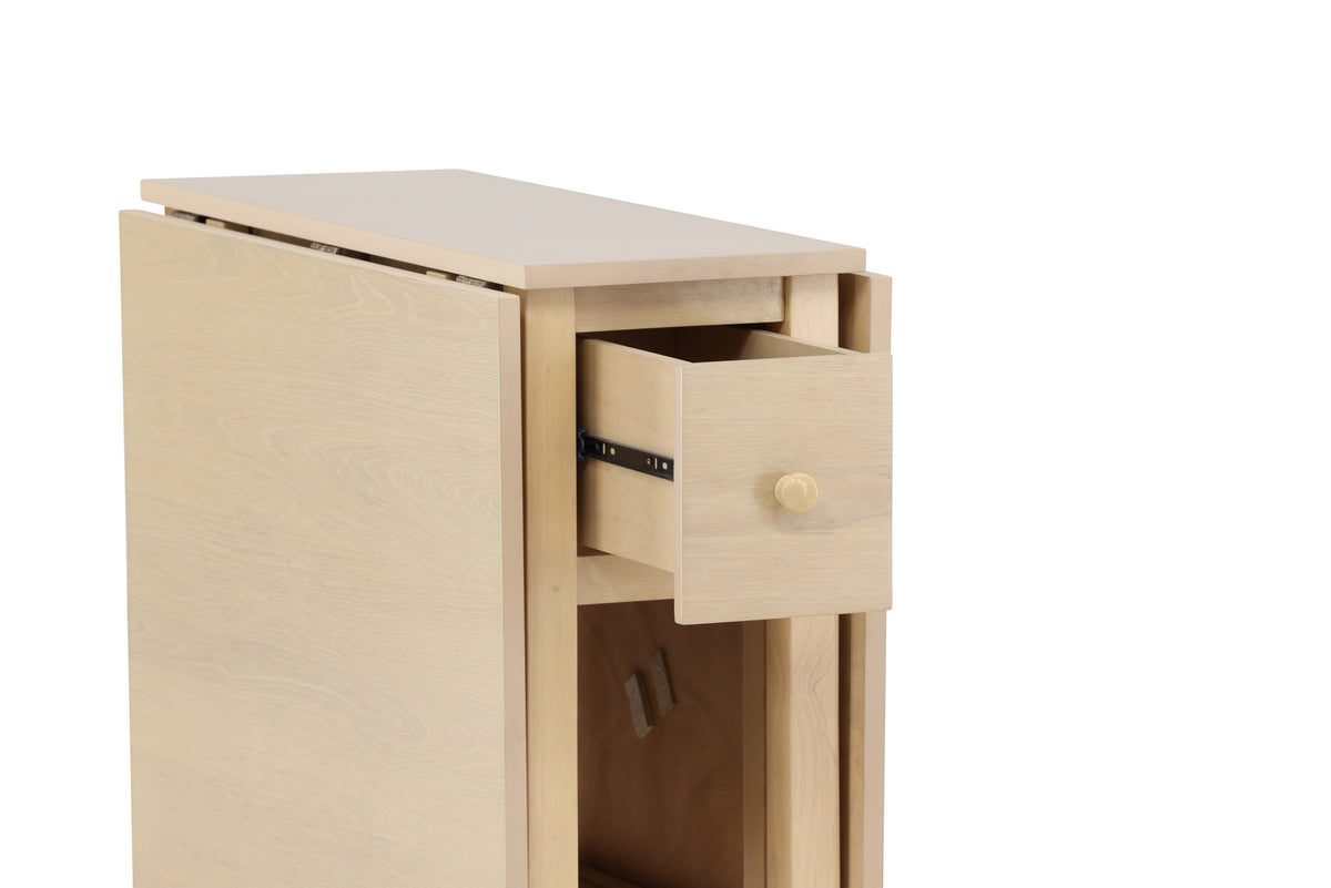 Venture Design Edward Rektangulära Matbord 30 x 80 Vitputsad