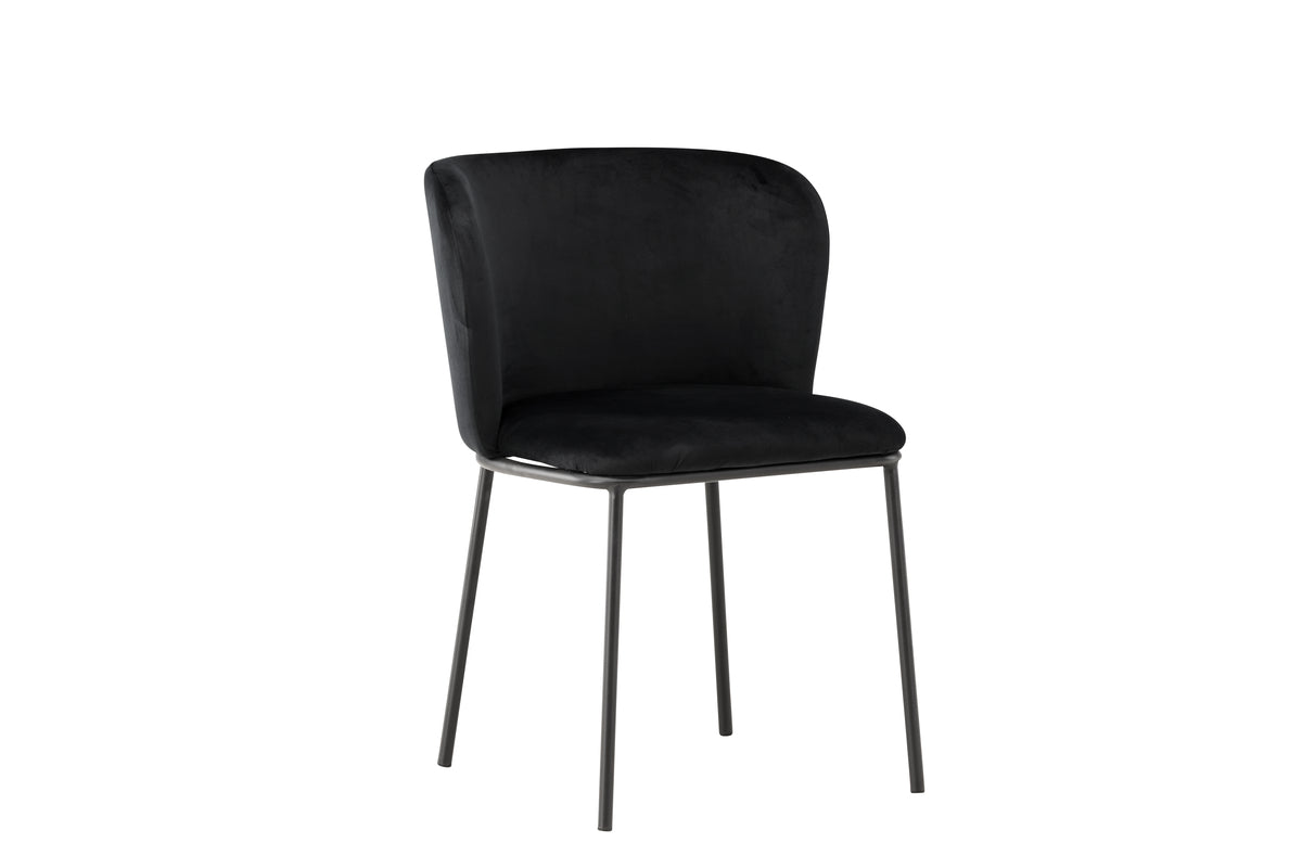Venture Design Edina Matstolar 2-pack Svart