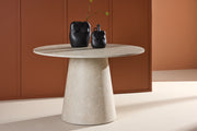 Venture Design Lanzo Runda Matbord ⌀120 Beige