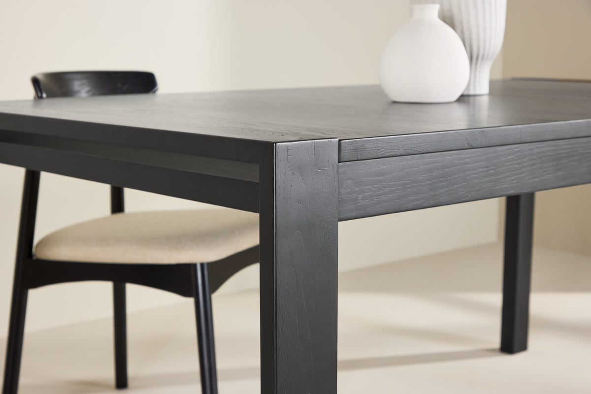 Venture Design Slider Rektangulära Matbord 170 x 95 Svart