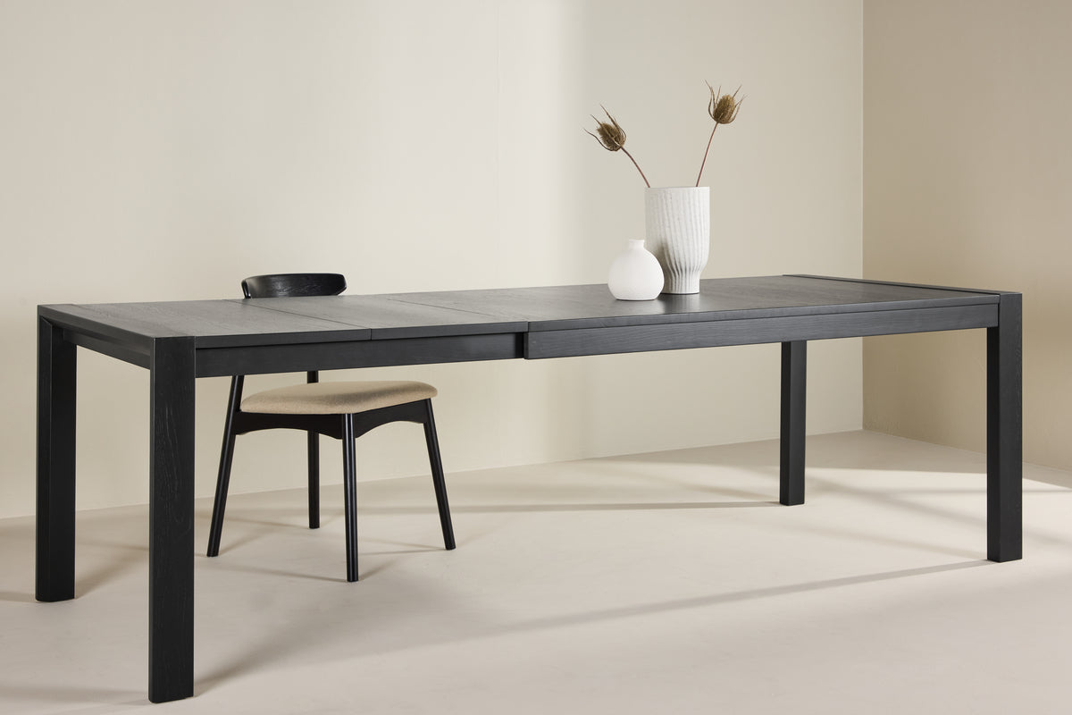 Venture Design Slider Rektangulära Matbord 170 x 95 Svart