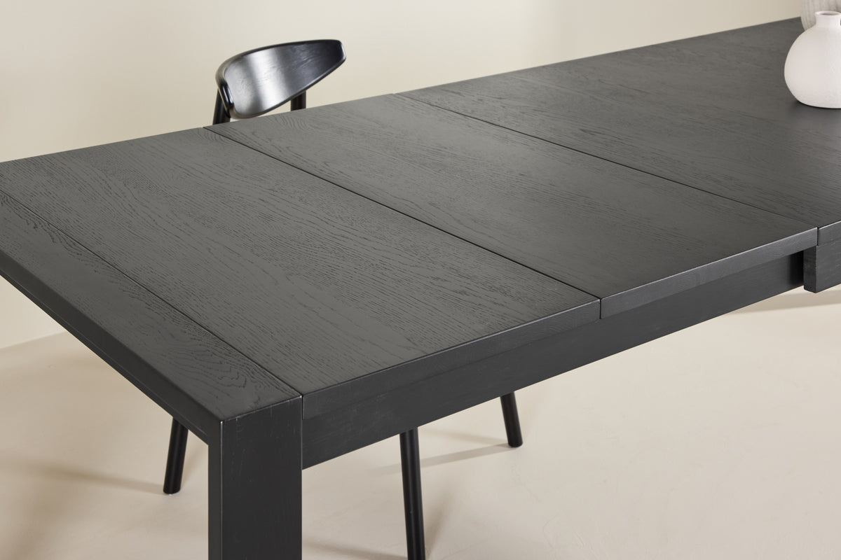Venture Design Slider Rektangulära Matbord 170 x 95 Svart
