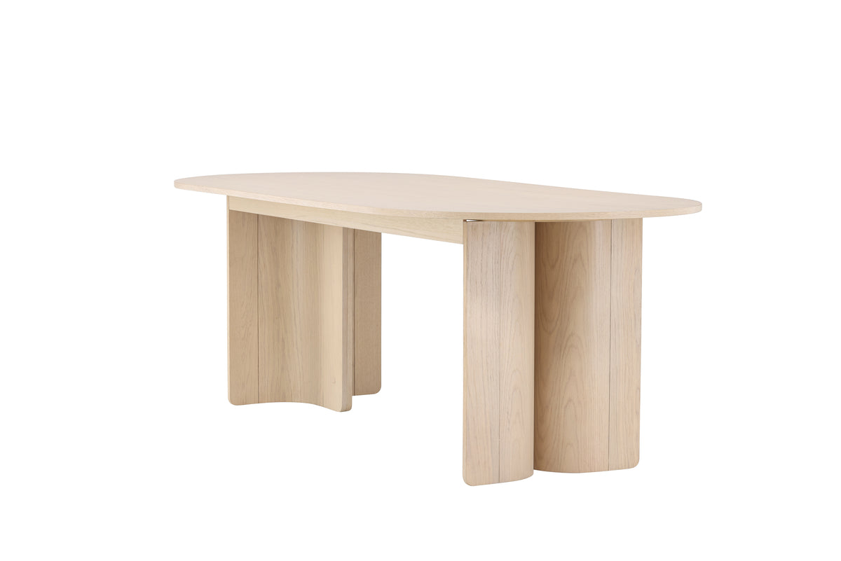 Venture Design Tyresö Ovala Matbord 220 x 100 Vitputsad