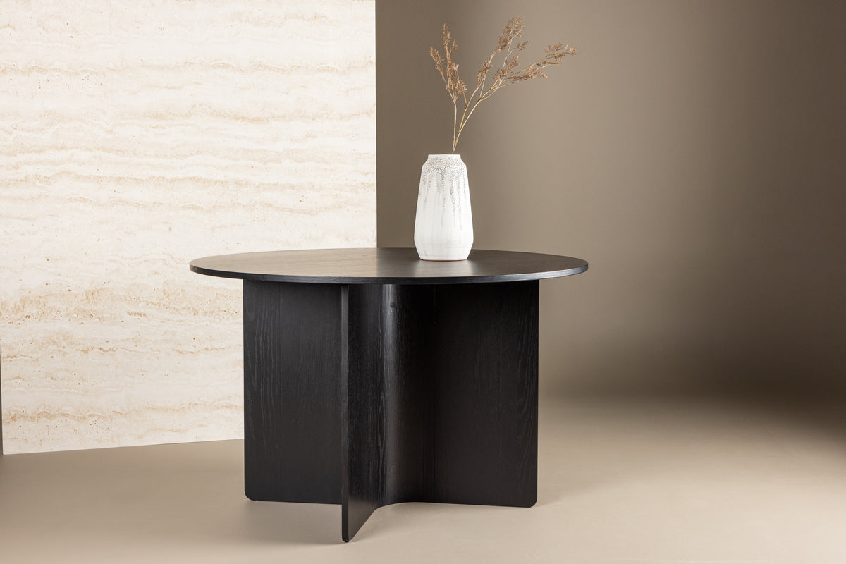 Venture Design Tyresö Runda Matbord ⌀120 Svart
