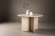 Venture Design Tyresö Runda Matbord ⌀120 Vitputsad