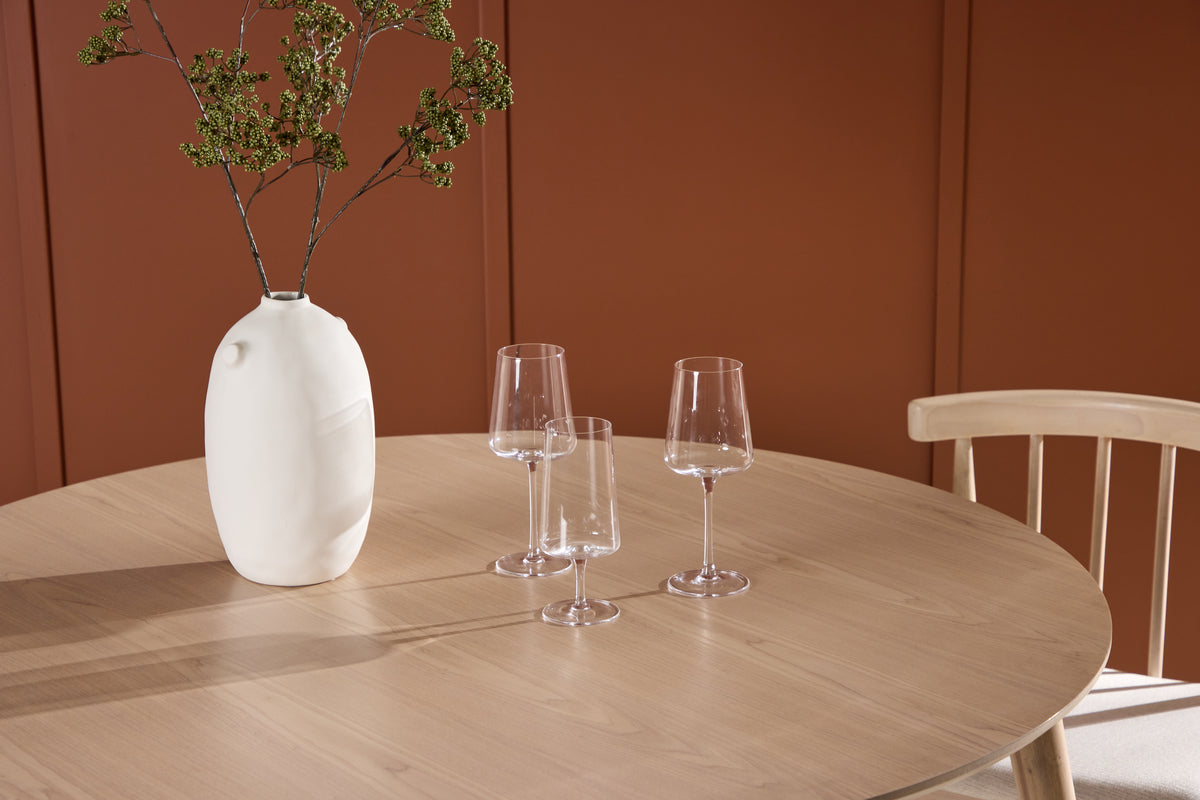 Venture Design Flora Runda Matbord ⌀120 Vitputsad